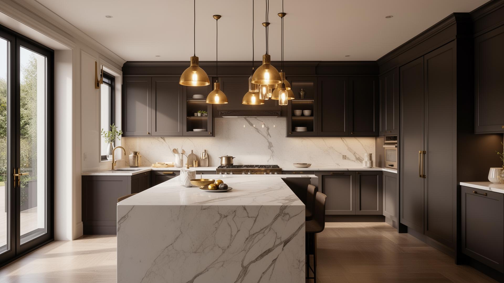 Luxury remodeled kitchen interior by Fix2Fit Remodeling in Knoxville